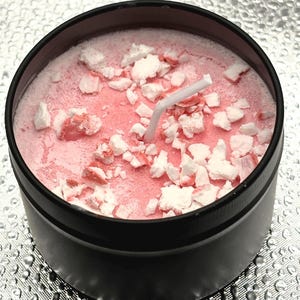 peppermint wax candle