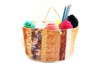 Personalised Knitting Storage Basket 