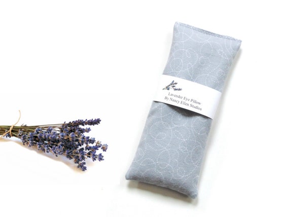 Lavender Flaxseed Eye Pillow Microwavable Hot Or Cold Etsy