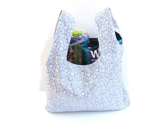 Shopping tote bag, reusable farmers market bag