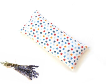 Lavender eye pillow, microwavable rice bag, self-care gift
