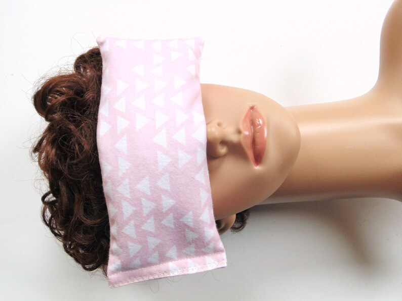 Lavender Eye Pillow Hot Cold Pack Flaxseed Heating Pad Soft Etsy