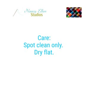 Care instructions.