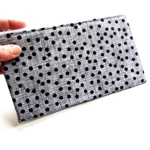 Estuche delgado con cremallera, completamente forrado, con opción de aceites esenciales, organizador de cosméticos y bolsa para accesorios.