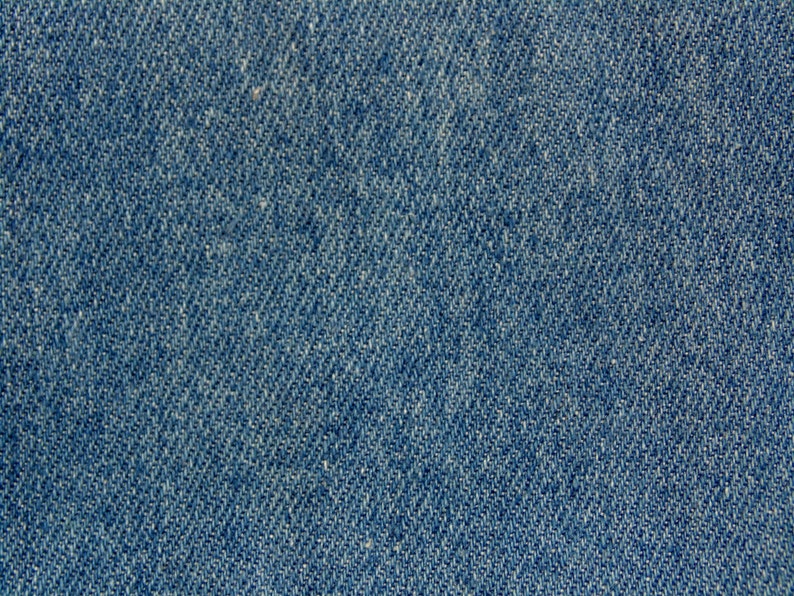 Door draft snake unfilled, custom extra long length, all sizes, faded blue jean denim fabric image 5