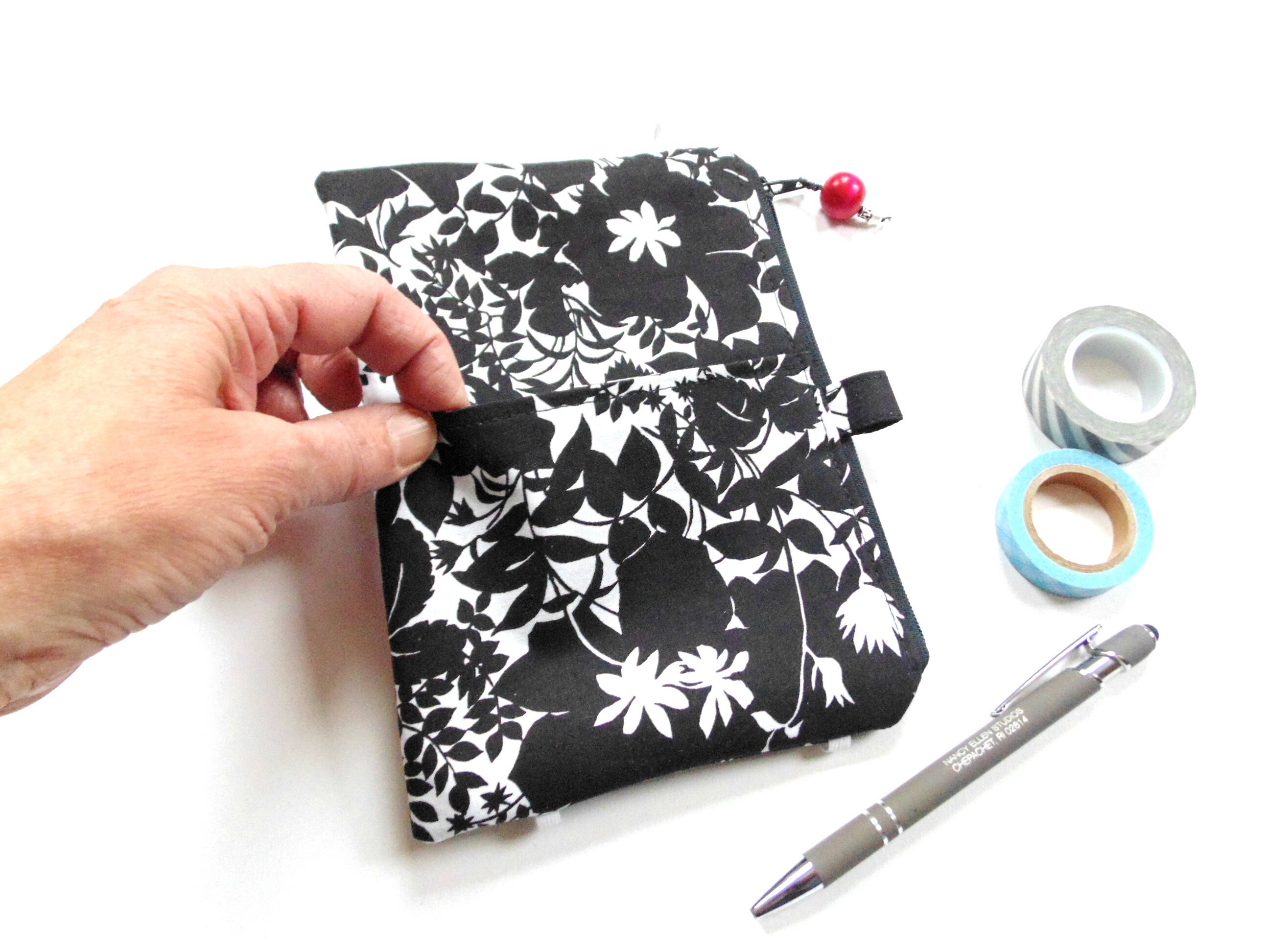 Daily planner cover zipper pouch accessories organizer storage Etsy