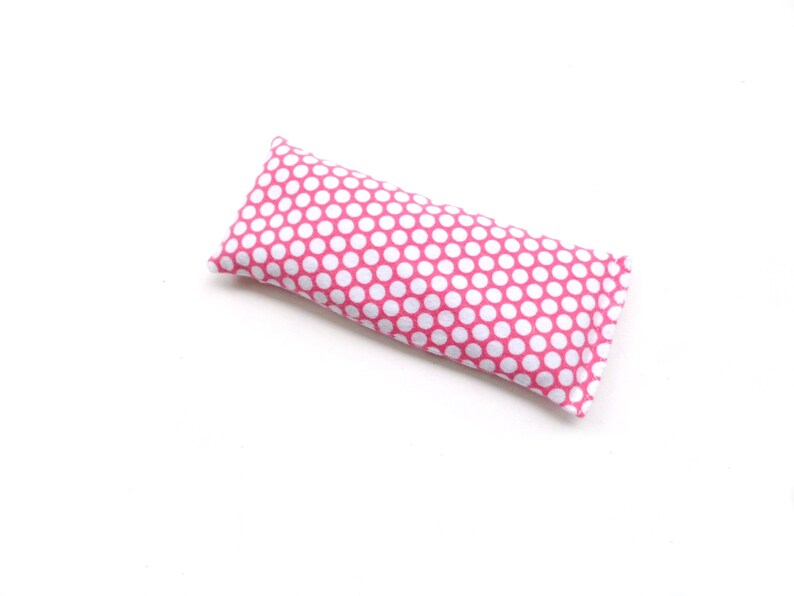 Lavender Eye Pillow Hot Cold Pack Flaxseed Heating Pad Soft Etsy