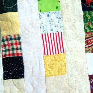 Close up view of stocking.