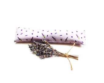 Lavender sachet pillowcase insert, aromatherapy herbal sleep therapy