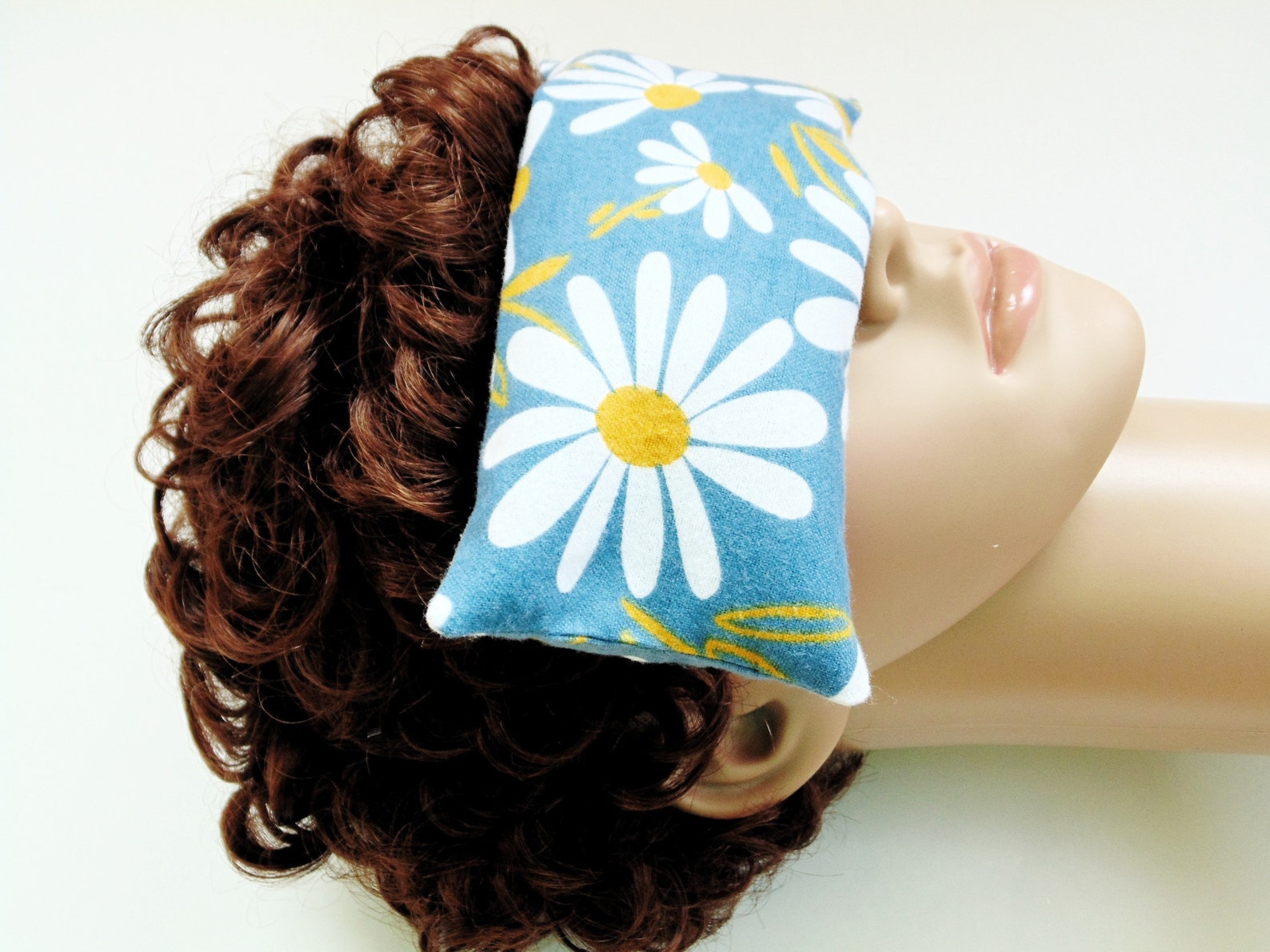 Lavender Eye Pillow Microwave Heating Pad Soft Flannel Etsy