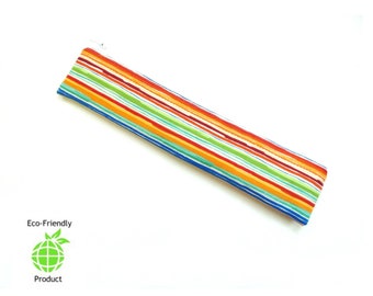 Travel drinking straw and zipper pouch, wet bag with waterproof lining