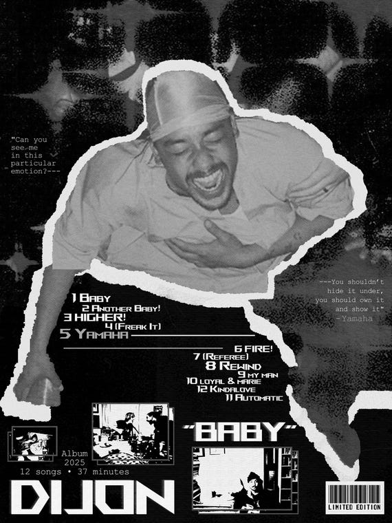洋楽 DIJON BABY-JAPAN EDITION-BIG LOVE RECORD 洋楽 DIJON BABY JAPAN EDITION BIG LOVE RECORD DIJON BABY JAPAN