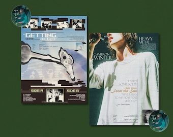 Cameron Winter/Geese Album Art Poster | Retro Music Collage (Digital Download)