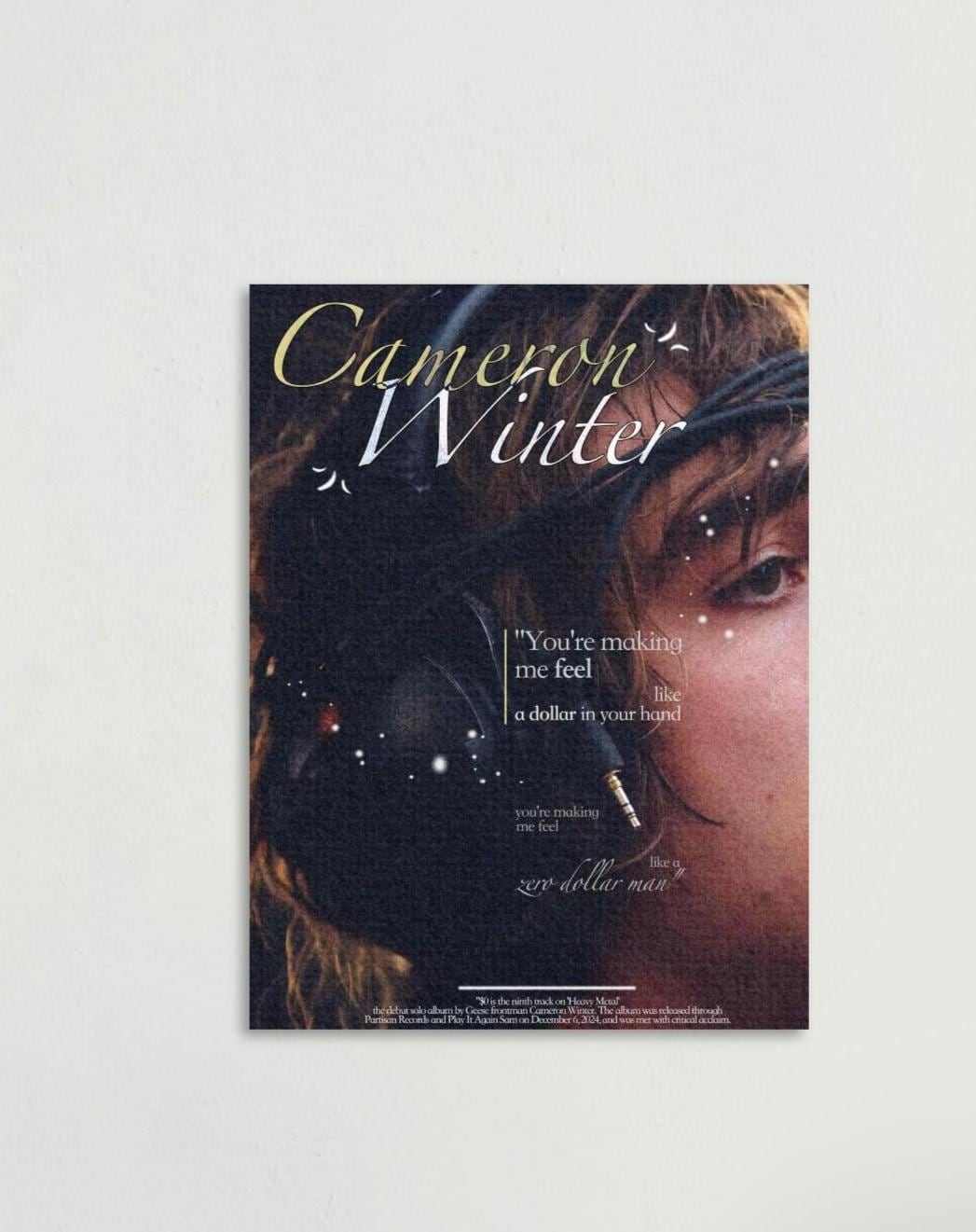 Cameron Winter Print - Etsy