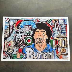 Poster di "D10S" 75x50cm - Tiratura limitata