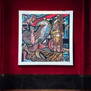 EPICENTER partie 2 - Force et vulnérabilité (60 x 60 cm)