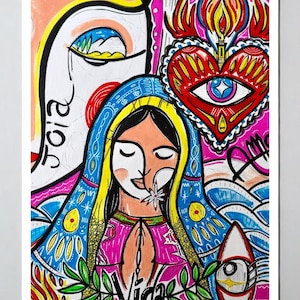 Joia, Vida, Amor (100 x 80 cm)
