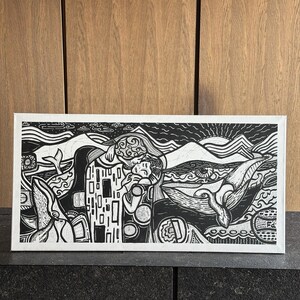 BAISERS D'ORAGE (100 x 50 cm)