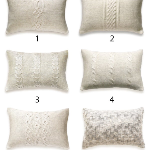 Knit Pillow Cover Etsy