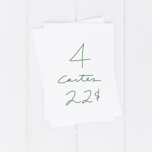 4 cartes au choix! / par Carol-Anne Pedneault