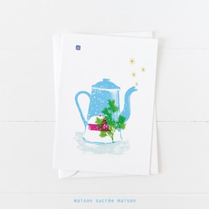 Maison sucrée maison / carte de souhaits / carococo