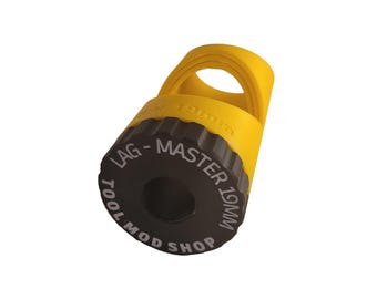 Juego de guías de revestimiento de espuma profesional Lag-Master / 3 piezas / Para espesores de pared de 19 mm