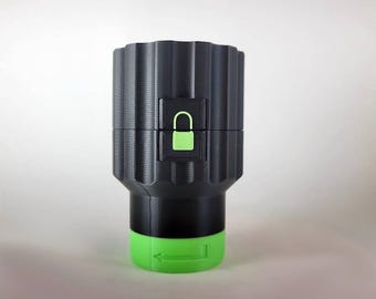 Adaptador de bloqueo para manguera de 27 mm de Dewalt Airlock a Festool Cleantec para extractor de polvo.