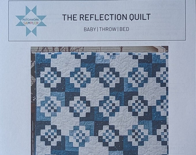 The Reflection Quilt Pdf Quilt Pattern, Digital Download Quilt Pattern ...