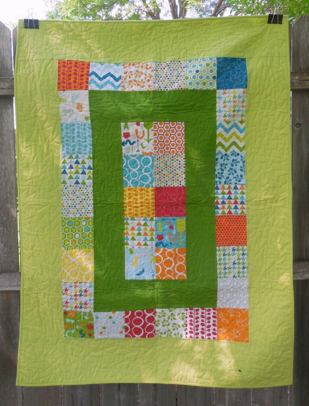 Mixed Bag Baby Quilt Etsy