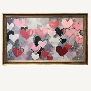 Valentine&#39;s Day Frame Tv Art | Downloadable tv art Frame Tv Art | Valentine Eternal Heart Digital Frame for TV | Digital Samsung Art for Tv