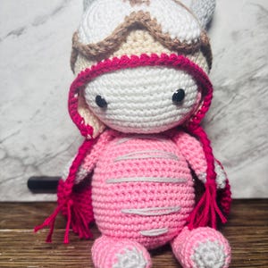 Crochet ladybug toy