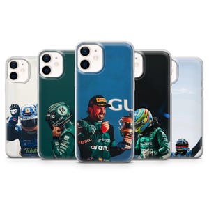 Aston Martin F1 Phone Case: Fernando Alonso Racing Design