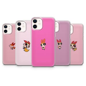 Powerpuff Girls Buttercup Blossom Bubbles Phone cover for iPhone 16,15,14,13,12,11,Pixel 9, 9 Pro,9 Pro XL 8A, 8Pro, Samsung S24,S23,A55,A54