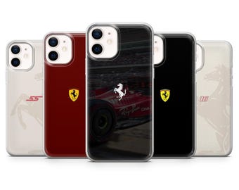 Ferrari Logo iPhone Case: Racing Car Enthusiast Gift