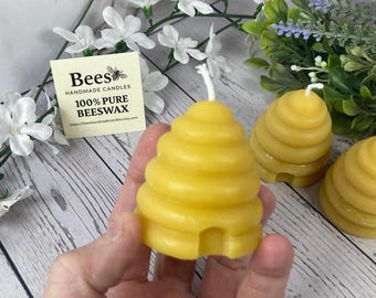Votive Beehive Candles - 100% Pure Beeswax – Handmade in Minnesota