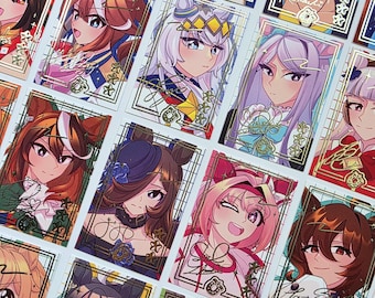 Uma Musume Gold Foil Racer Photocards