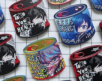 Persona Protagonists Can Badge Pins