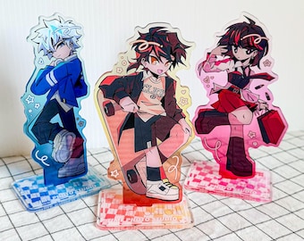 Link Click Trio Acrylic Standees