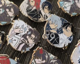 Doomed Yaoi Enamel Pins