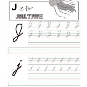 Cursive Handwriting Workbook, A Beginner's Cursive Adventure Workbook ...