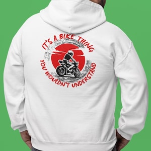 Es ist ein Bike Thing Hoodie, Oversized Hoodie, Motorradfahrer Sweatshirt, Biker Lifestyle Bekleidung, Geschenk für Ihn Sie, kostenloser Versand