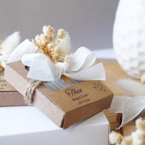 Sapone personalizzato fatto a mano, bomboniere per battesimo, regali per baby shower, souvenir per battesimo, regali personalizzati per neonati, elegante regalo di ringraziamento per feste