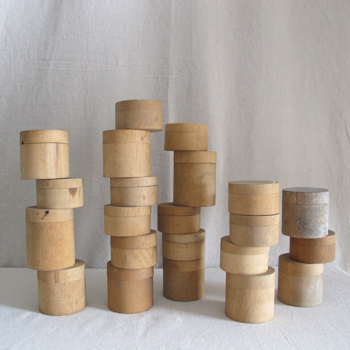 Turned Wooden Chemistry Lab Boxes 22 in Total C. 19411945 Etsy