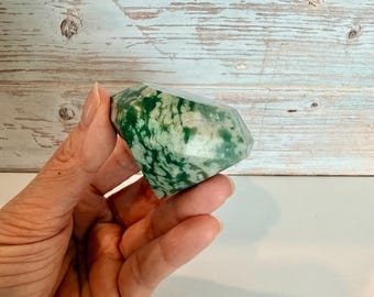 Natural South Jade Polished Gemstone Carving