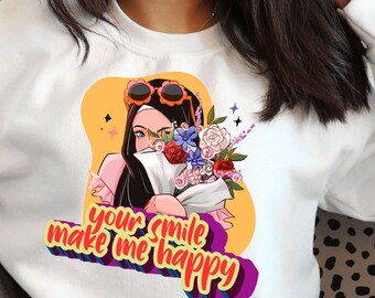 Hijabi girl PNG Islamic Sublimation,  Aesthetic png Shirt Design, Retro Muslim Women, cute hijabi png digital download,Hijabi png,floral