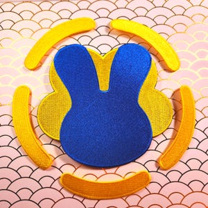 King Dedede 8" Iron-On Patche Without Jacket