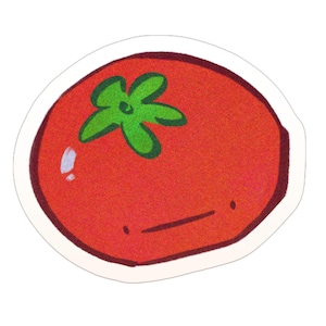 Autocollant mignon de tomate, autocollants de fruits et légumes, autocollant de nourriture et de boisson, autocollants de cuisine pour livre de recettes