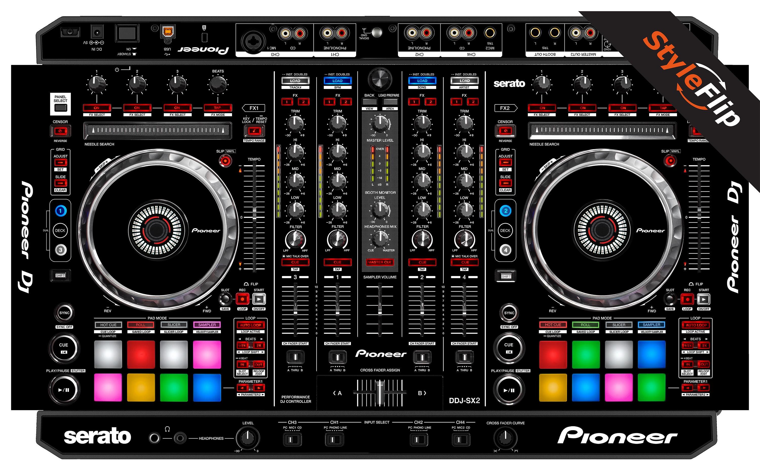 Pioneer DDJ-SX2 Skins | Multiple Colors | Protective Decal