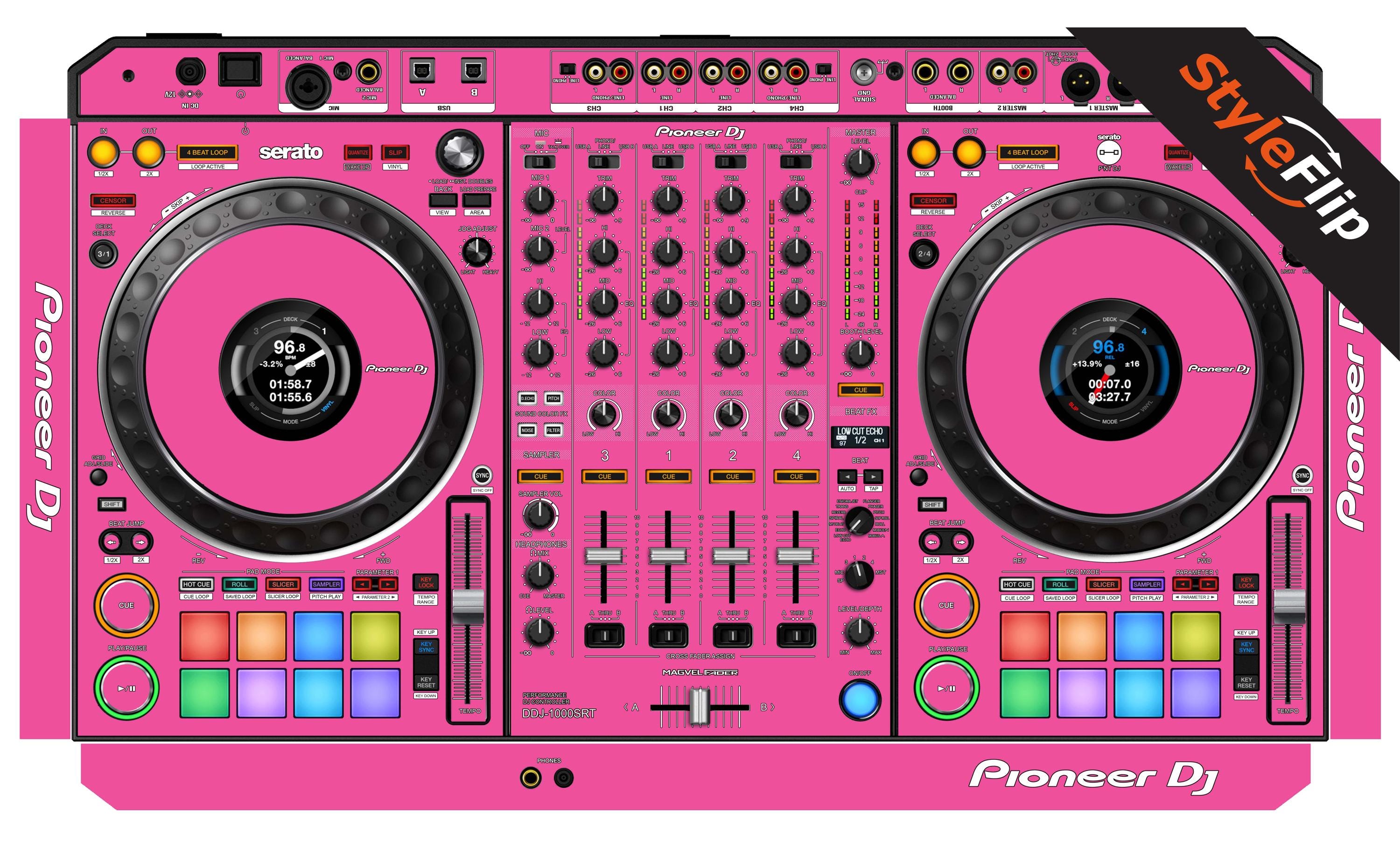 Pioneer DDJ-1000 SRT Skins | 7 Solid Color Designs | Protective