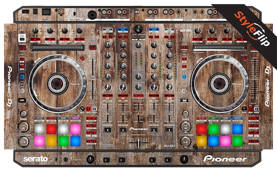 Pioneer DDJ-SX2 Skins | 7 Wood Designs | Protective Decal